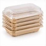 Biodegradable Sushi Serving Trays | 22.5 × 22.5 × 5cm - Image 4