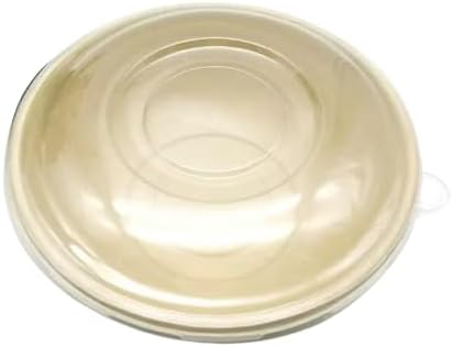 Alternative view of Whitedrop Strong Disposable Paper Salad Bowls with Lids – Eco‑Friendly Takeaway Containers for Fruit & Meals
