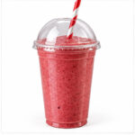 Whitedrop Plastic Smoothie Cups with Dome Lids - Image 2