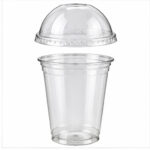 Whitedrop Plastic Smoothie Cups with Dome Lids - Image 3