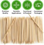Whitedrop Wooden Toothpicks. Bamboo Cocktail Sticks for Parties, Desserts & Dental Use - Image 4