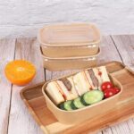 Whitedrop Disposable Kraft Paper Bowls with Lids – Eco-Friendly Rectangle Food Containers | Leak-Resistant Soup Bowls | Microwave & Freezer Safe | Takeaway & Meal Prep - Image 7