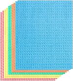Whitedrop 10 PCS Cellulose Sponge Dish Cloths. Reusable Odor-Free Multi-Colored Cleaning Cloths for Kitchen & Home