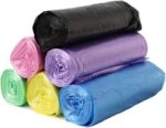 Whitedrop 60 PCS Compostable Bin Liners - Biodegradable Trash Bags for Food Waste & Kitchen Use
