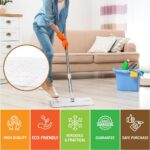 Whitedrop 16 PCS Dry Floor Sweeping Wipes. Lint-Free Sweeper Cloths for Hardwood, Tile & Laminate Floors - Image 4
