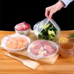 Whitedrop Plastic Fresh Keeping Bags | Elastic Food Storage Covers | Keep Food Fresh | Used for Fruit Preservation and Food Storage | 100 PCS - Image 5