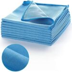 Whitedrop Microfibre Cleaning Cloths | All-Purpose Soft & Scratch-Free | Highly Absorbent Multi-Purpose Cleaning Towels for Kitchen, Car, Home & Office