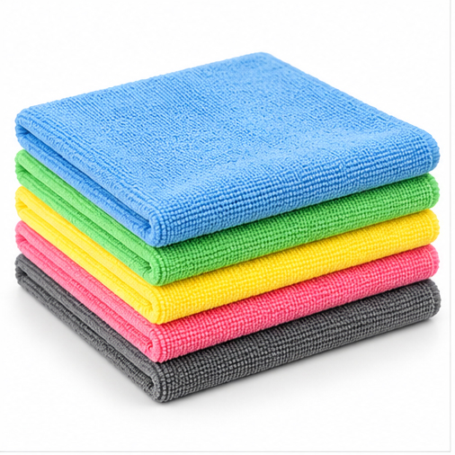 Whitedrop Microfibre Cleaning Cloths | All-Purpose Soft & Scratch-Free | Highly Absorbent Multi-Purpose Cleaning Towels for Kitchen, Car, Home & Office