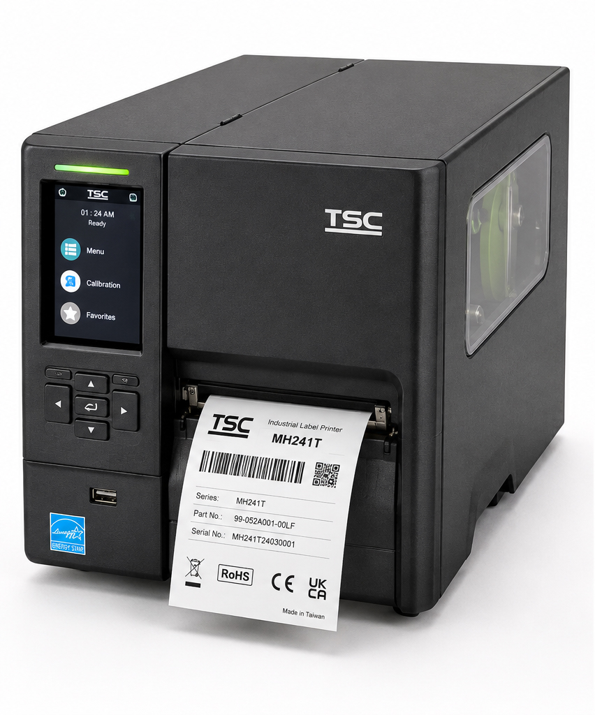 1 TSC MH241T Industrial Thermal Transfer Label Printer – 203dpi - Image 1