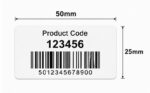 Barcode Labels – 50 x 25mm - Image 2