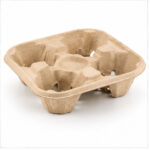Whitedrop Cup Holder Tray – Disposable Takeaway Cup Carrier
