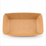 Paper Kraft Food Trays – Takeaway Packaging - Image 2
